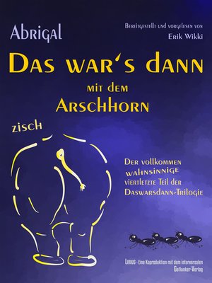 cover image of Das war's dann mit dem Arschhorn